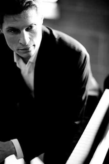 Stephen Runge at piano